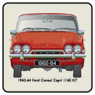 Ford Consul Capri 116E 1500GT 1962-64 Coaster 3